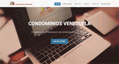 Desktop Screenshot of condominiosvenezuela.com